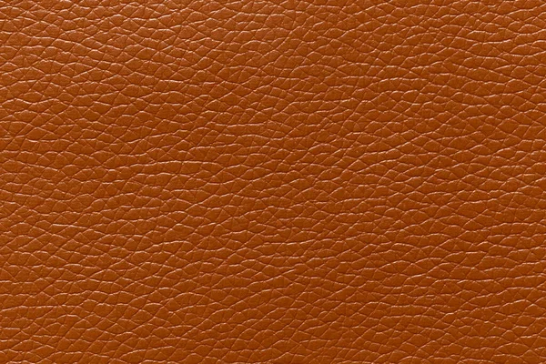 Detailní Záběr Hnědé Kůže Texturované Pozadí — Stock fotografie