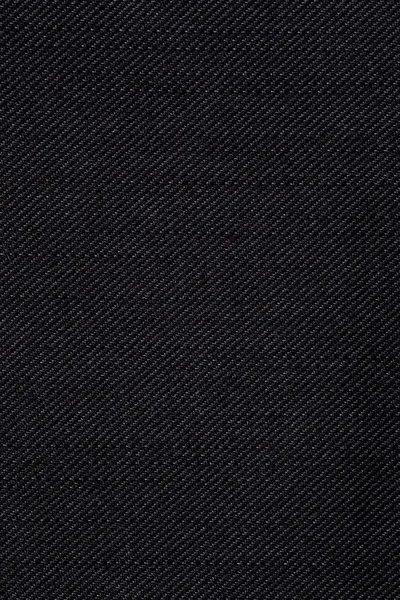 Black cotton texture — Stock Photo, Image