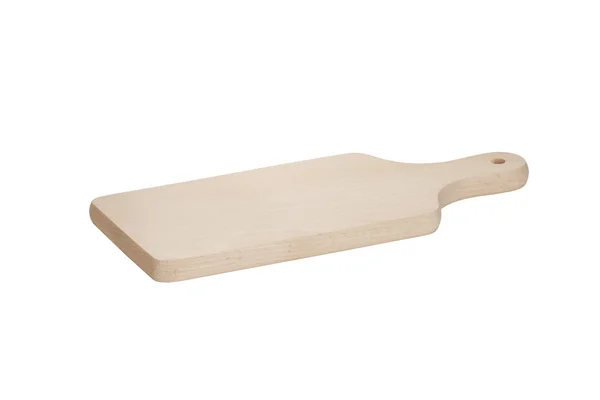 Tabla de cortar de madera o tablero de pan — Foto de Stock