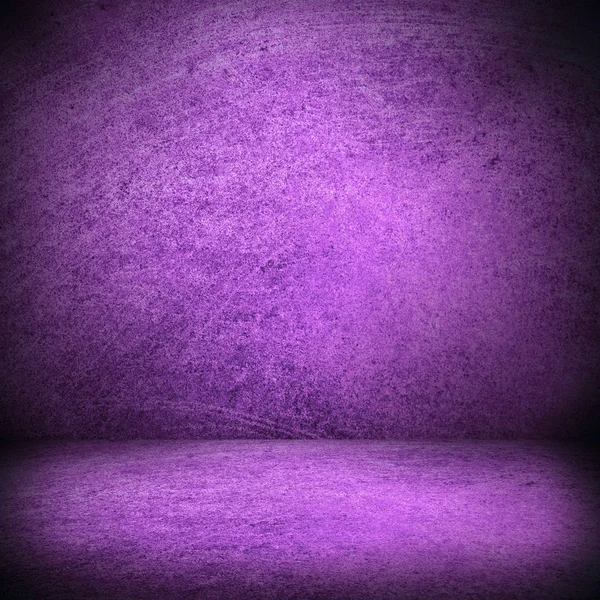 紫纹理或空白的舞台空间 — 图库照片