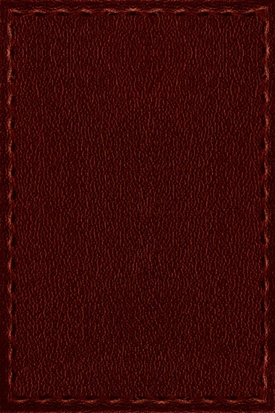 Red leather background — Stock Photo, Image