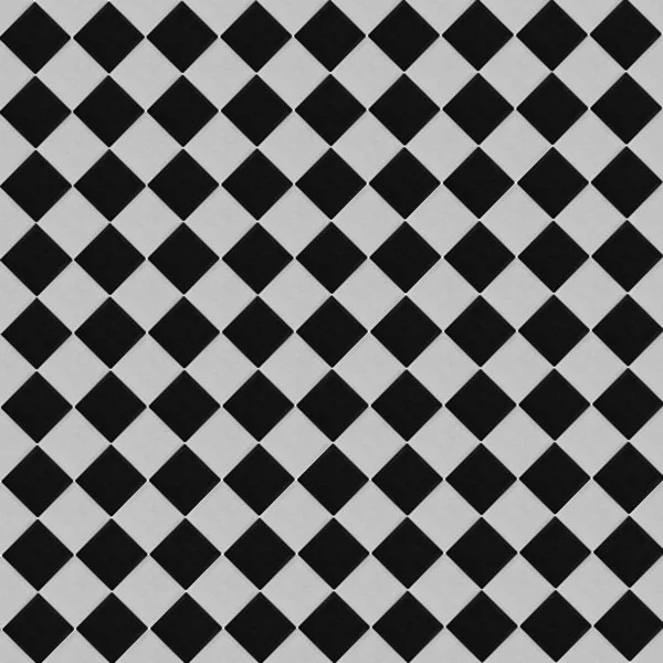 Bianco e nero inclinazione quadrati modello di sfondo — Foto Stock