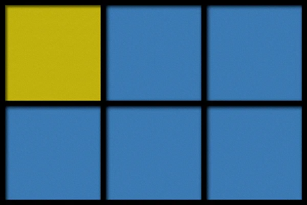 Six squares background — Stock Photo, Image