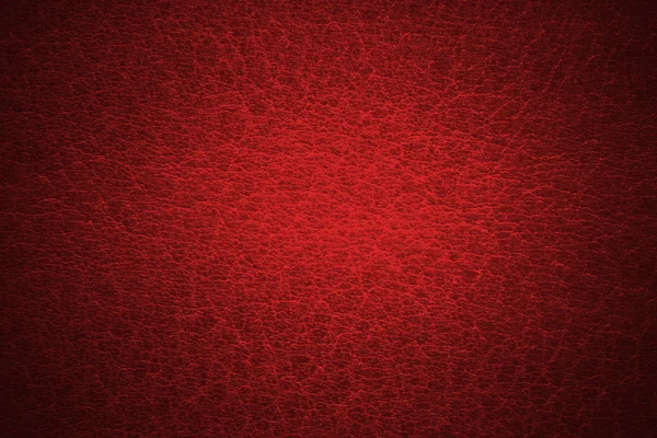 赤い革の背景 — ストック写真