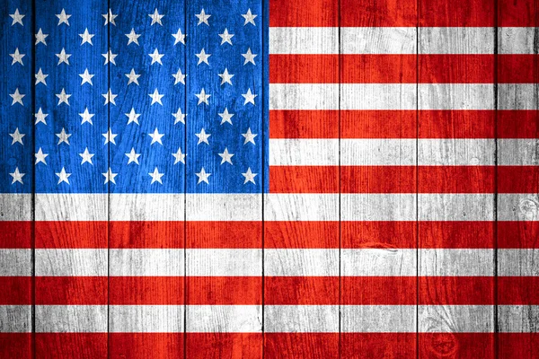 Amerikas Forenede Stater flag - Stock-foto