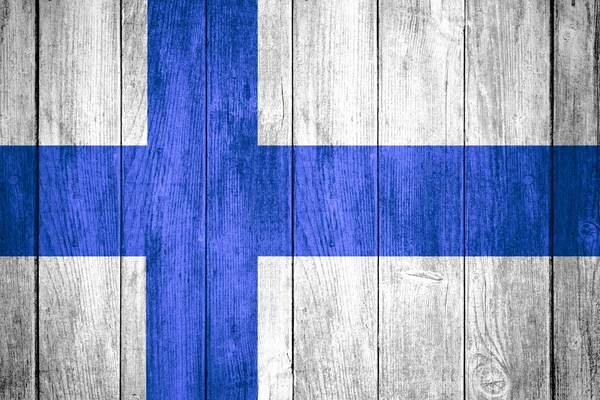 Flaf of Finland — Stock Photo, Image