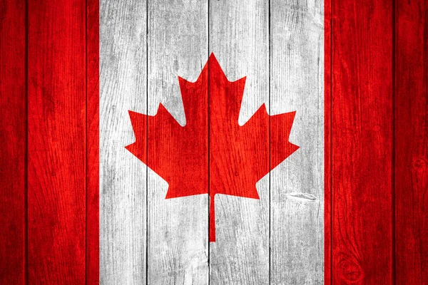 Kanadensisk flagg Stockfoto