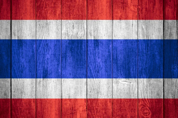 Flagge von Thailand — Stockfoto