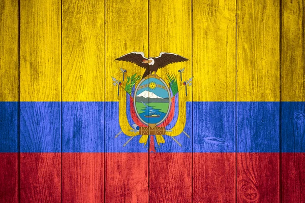 Bandeira do Equador — Fotografia de Stock