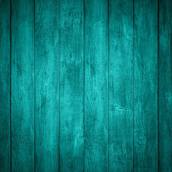 Turquoise houten achtergrond — Stockfoto