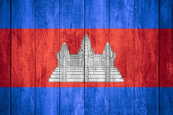 Flag of Cambodia — Stock Photo, Image