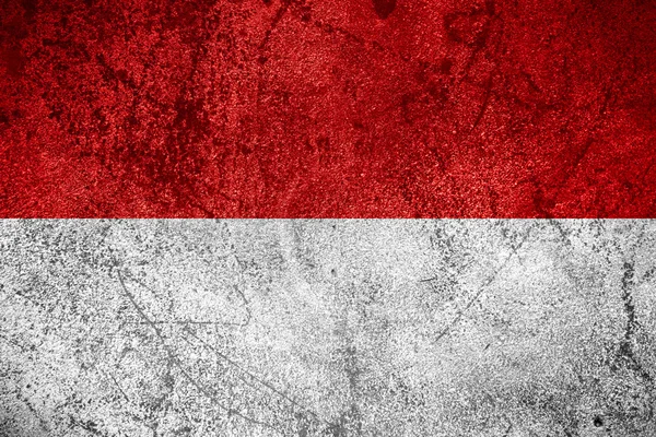 Indonézia lobogója — Stock Fotó