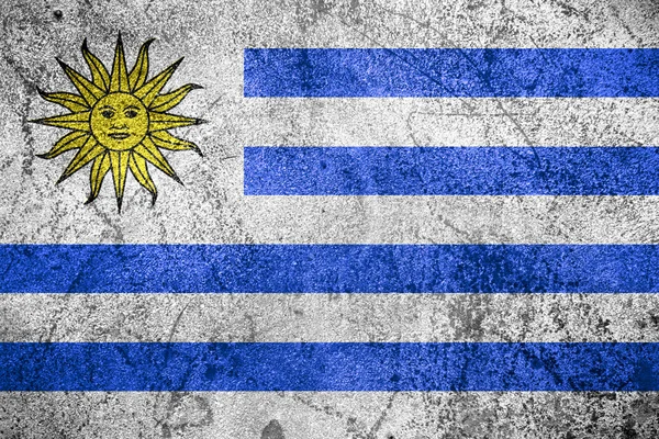 Flagge von Uruguay — Stockfoto