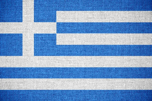 Drapeau de Grèce — Photo