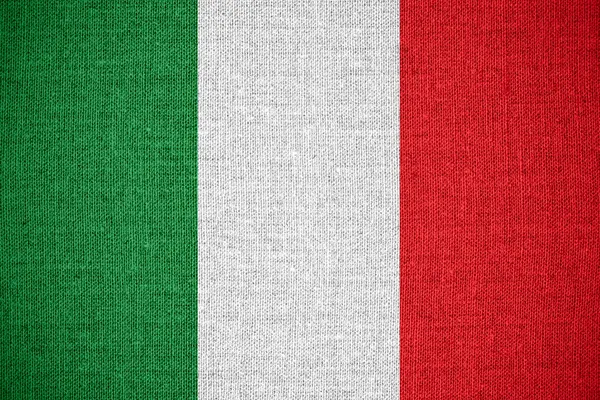 Olaszország lobogója — Stock Fotó