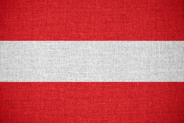 Flagge von Österreich — Stockfoto