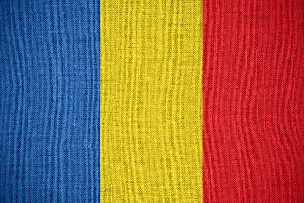 Bandeira da Roménia — Fotografia de Stock