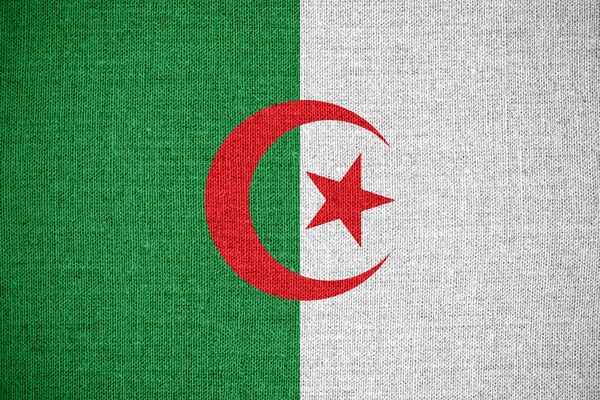 国旗的 algieria — 图库照片