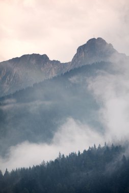 Giewont tepe tatra Dağları