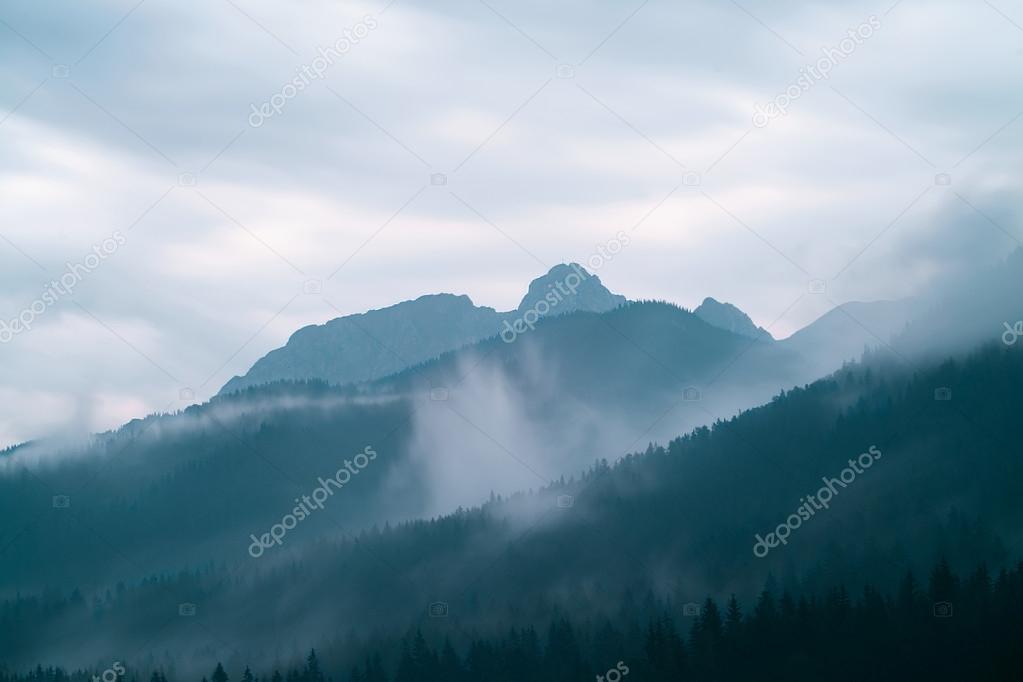 Giewont Peak in Tatra Mountains