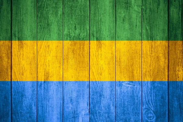 Bandera de Gabon —  Fotos de Stock