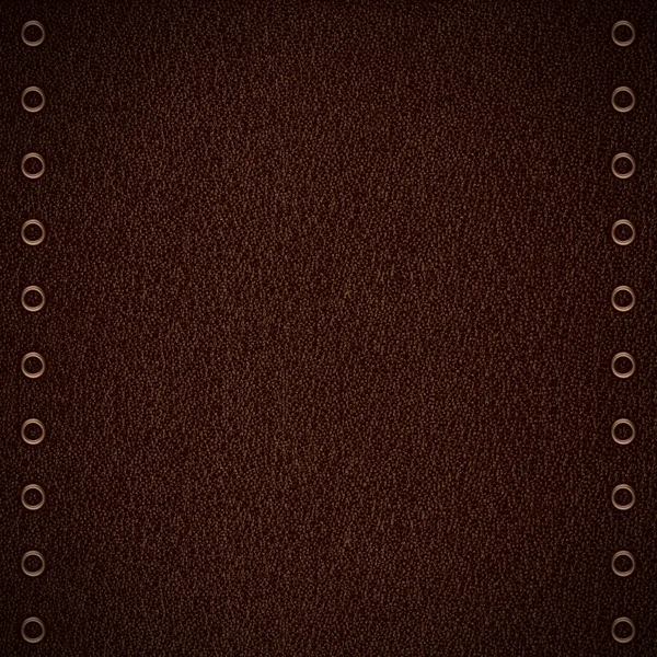 Brown leather background — Stock Photo, Image