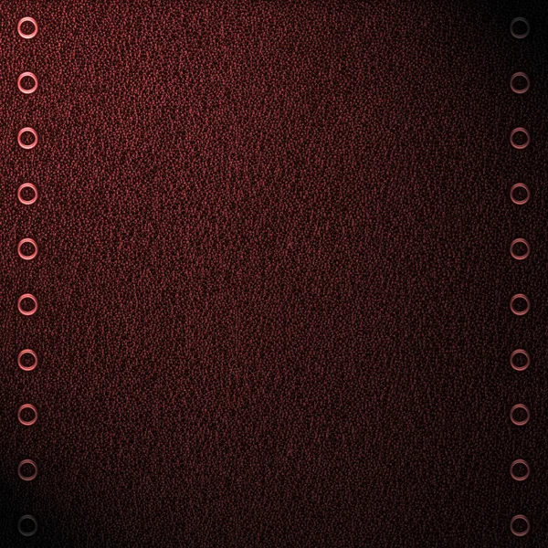 Red leather background — Stock Photo, Image