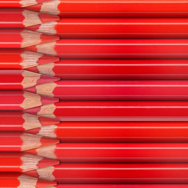 Crayons rouges fond — Photo