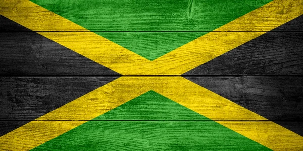 Bandeira de Jamaica — Fotografia de Stock