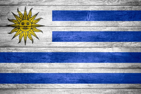 Σημαία της Ουρουγουάης — Φωτογραφία Αρχείου