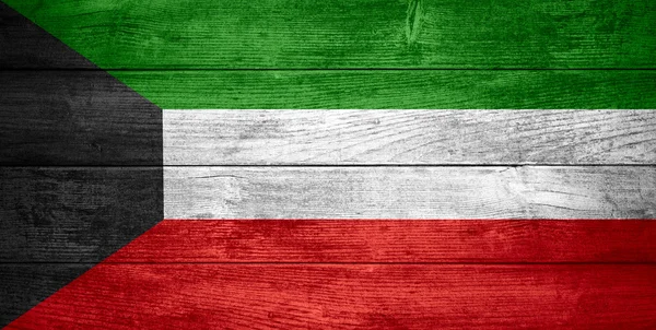 Kuwaitin lippu — kuvapankkivalokuva