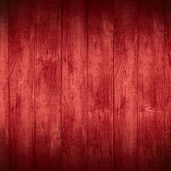 红色木板背景 — 图库照片