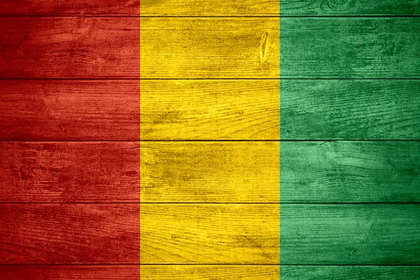 Bandera de Guinea — Foto de Stock