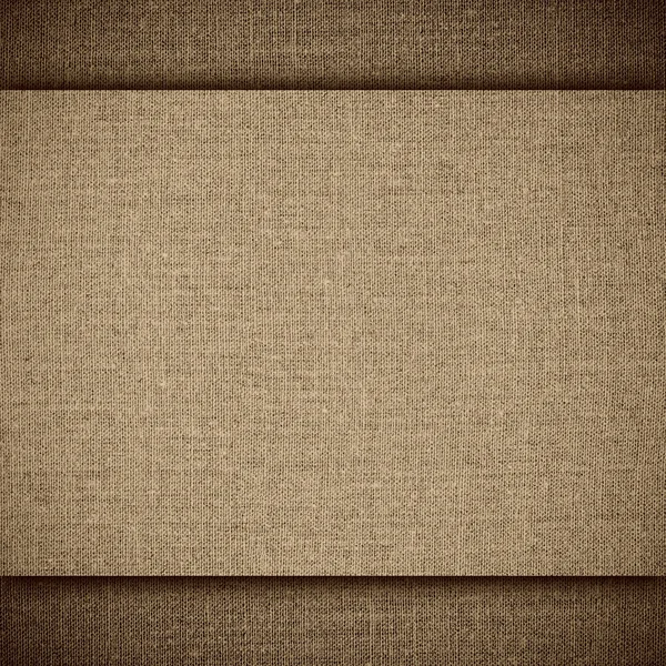 Brown abstract linen background — Stock Photo, Image