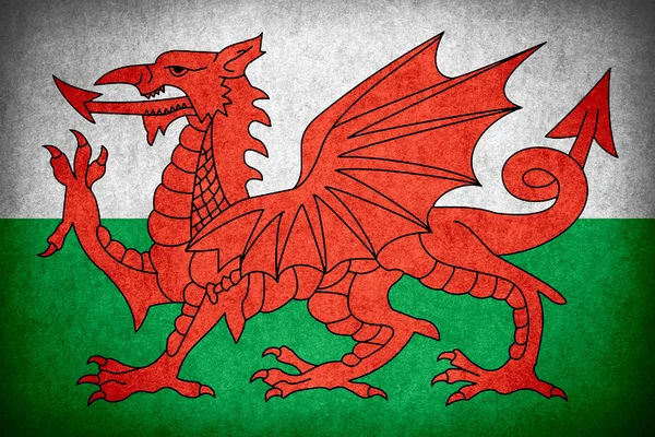 Bandiera del Galles — Foto Stock