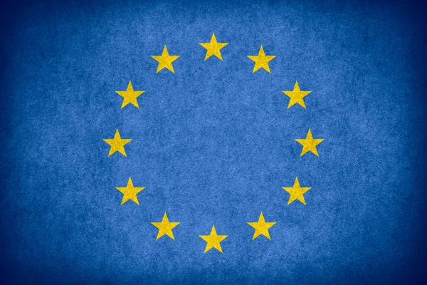 Bandeira da União Europeia — Fotografia de Stock