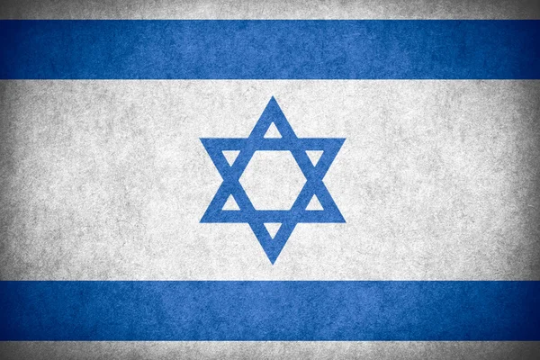 Flagge Israels — Stockfoto