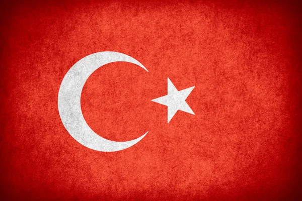 Прапор Туреччини — стокове фото