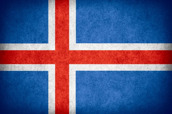 Flag of Iceland — Stock Photo, Image