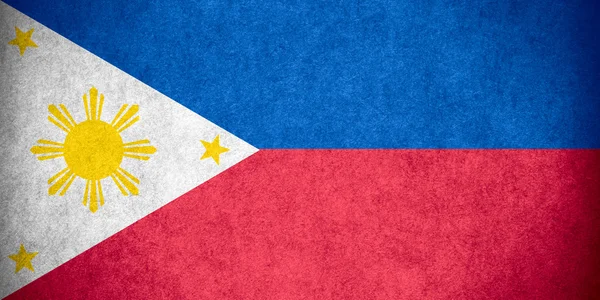 Flagge der Philippinen — Stockfoto