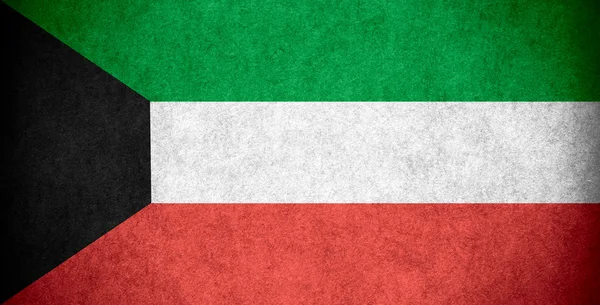 Bandera de Kuwait — Foto de Stock