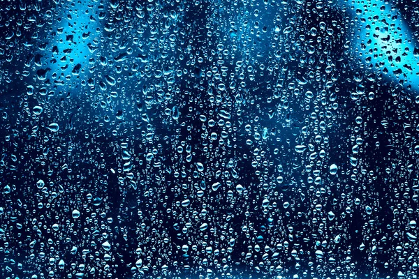 방울 물 파란 텍스처 — 스톡 사진