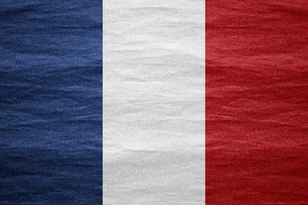 Bandeira de France — Fotografia de Stock