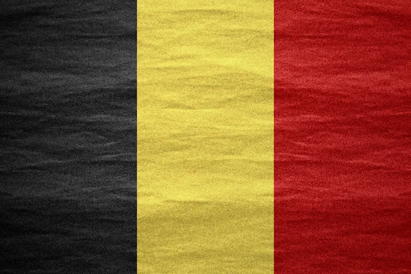 Bandeira da Bélgica — Fotografia de Stock