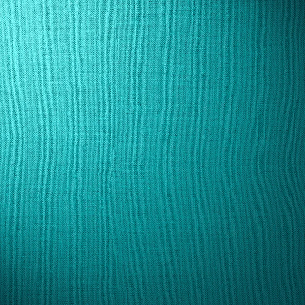 Turquoise abstract linen background — Stock Photo, Image