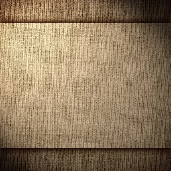 Braun abstrakt Leinenhintergrund — Stockfoto