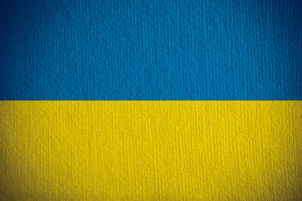 Flagge der Ukraine — Stockfoto