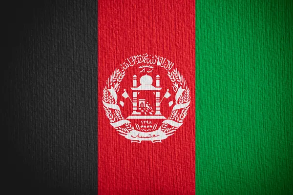 Bandera de Afghanistan — Foto de Stock
