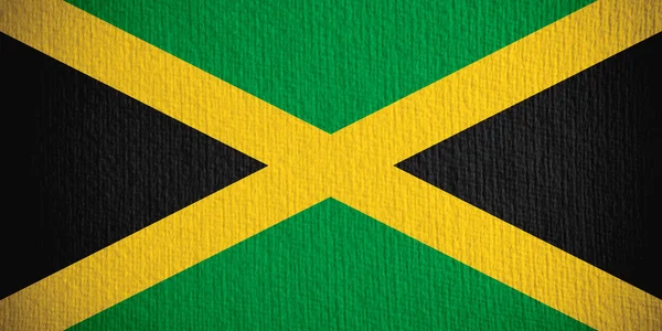 Bandeira de Jamaica — Fotografia de Stock