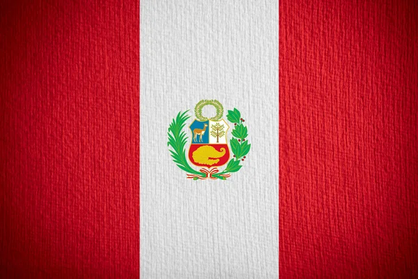 秘鲁的旗子 — 图库照片